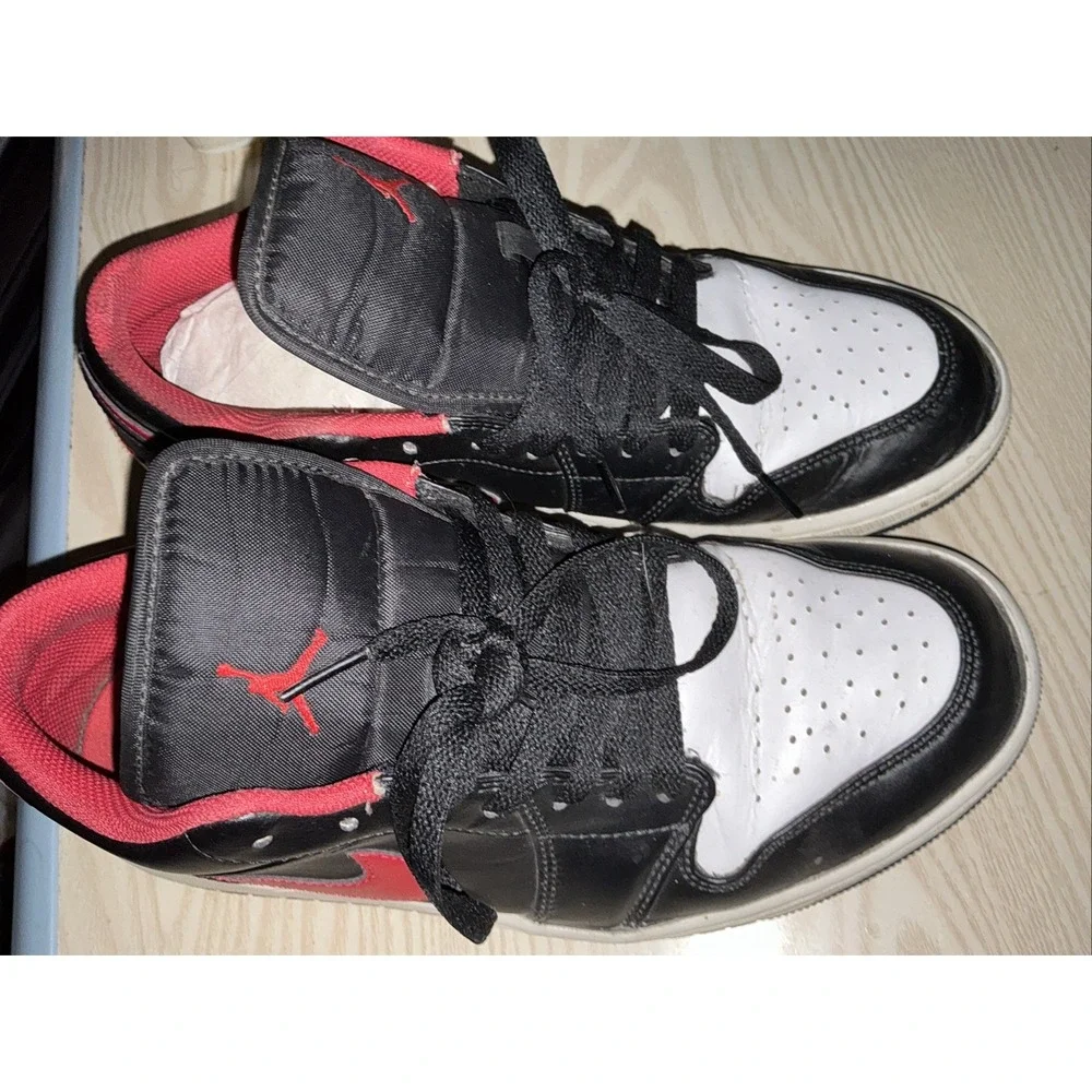 Size 10.5 - Jordan 1 Low White Toe‎ 2022